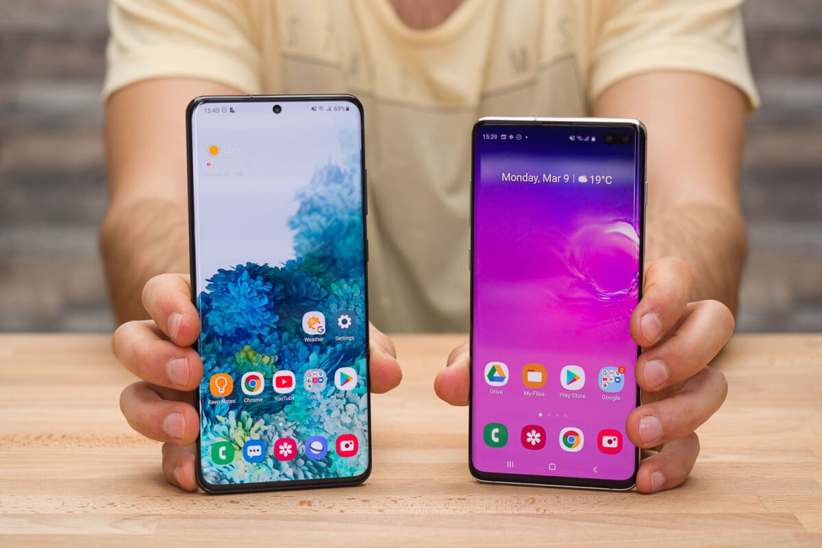 galaxy s20 e s10 atualizacao