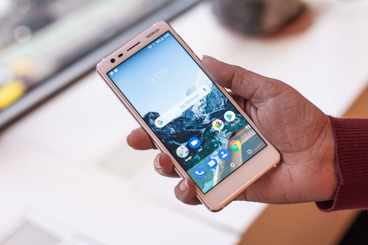 nokia 3.1 smartphone