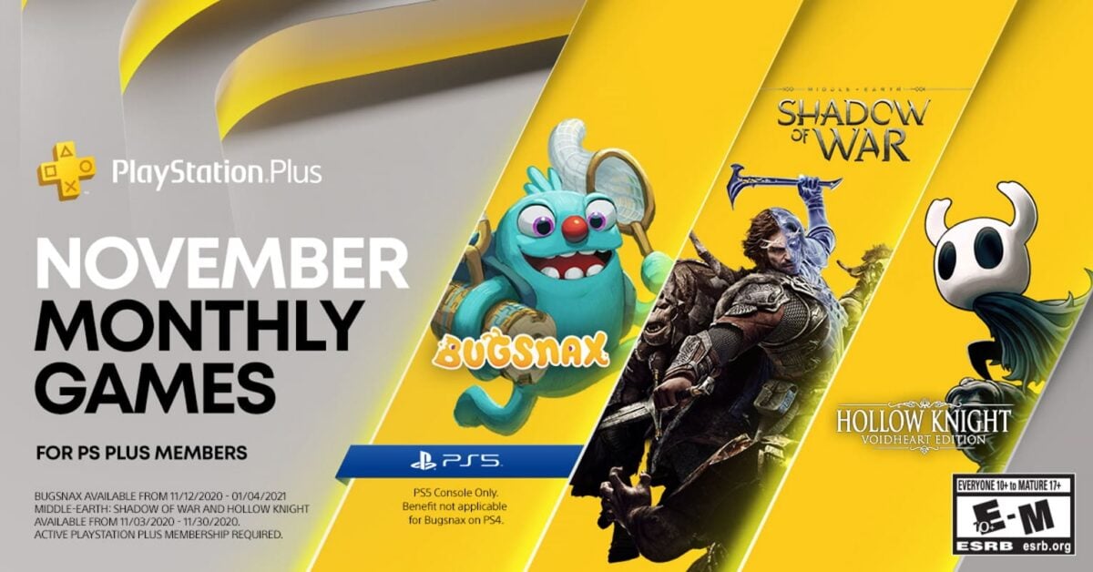 ps plus novembro games