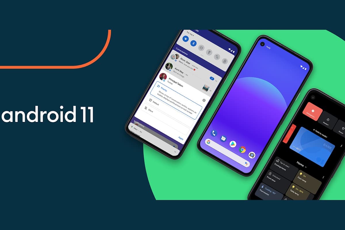 Recurso do Android 11.