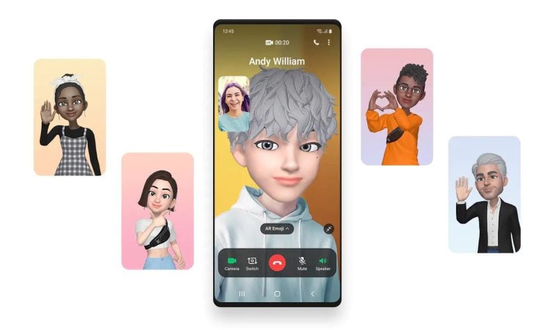 One UI 3.0: Samsung revela novidades da interface para o Android 11 ar emoji chamadas