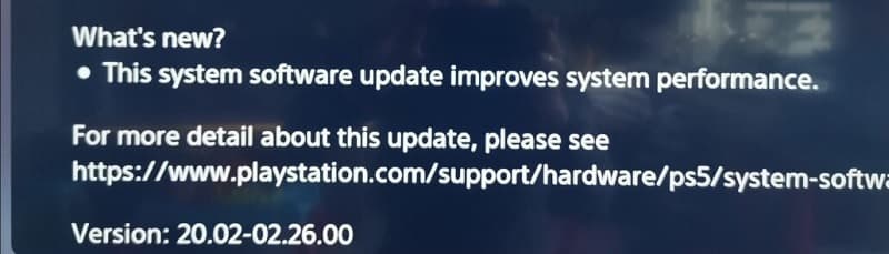 PlayStation 5 recebe atualização com melhorias para o desempenho Changelog nova atualização PlayStation 5