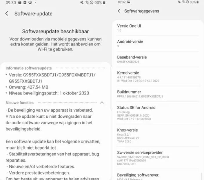 Galaxy S8 e S8+ recebem atualização de segurança de outubro galaxy s8 atualizacao outubro 1
