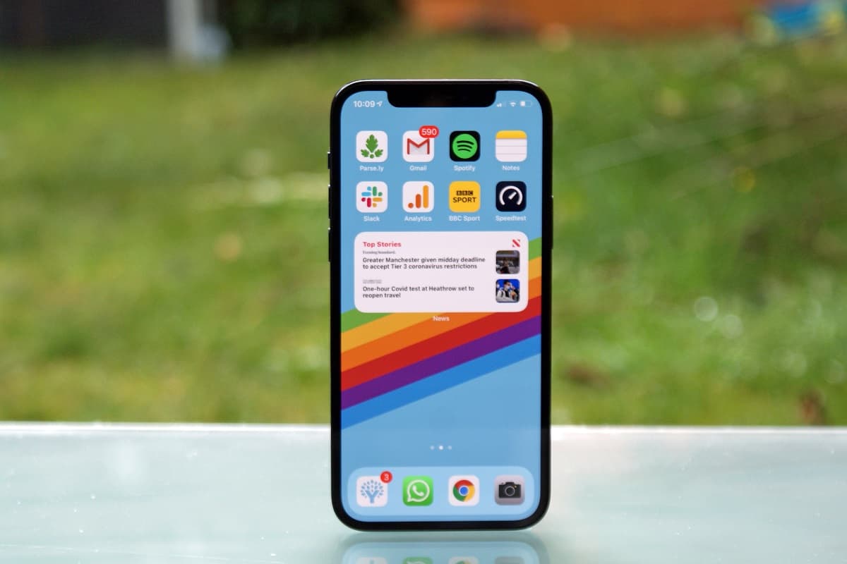 iPhone 12 Pro tela.