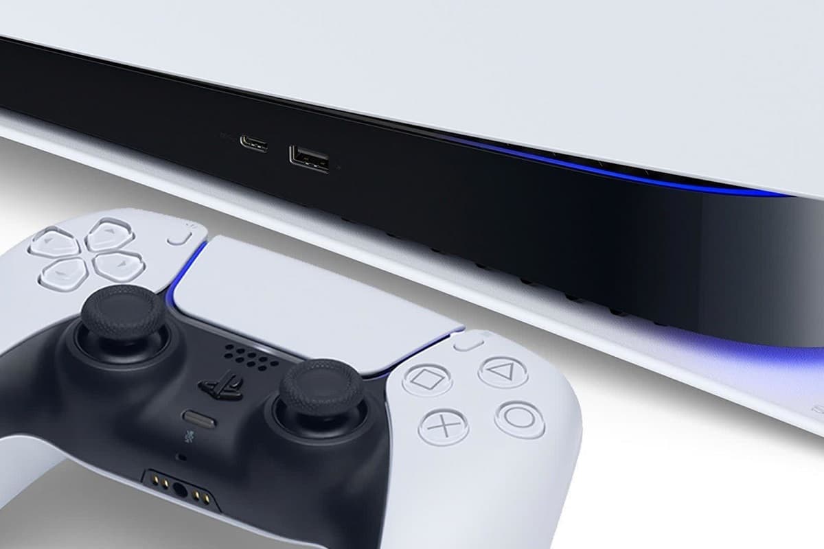 PS5 e controle