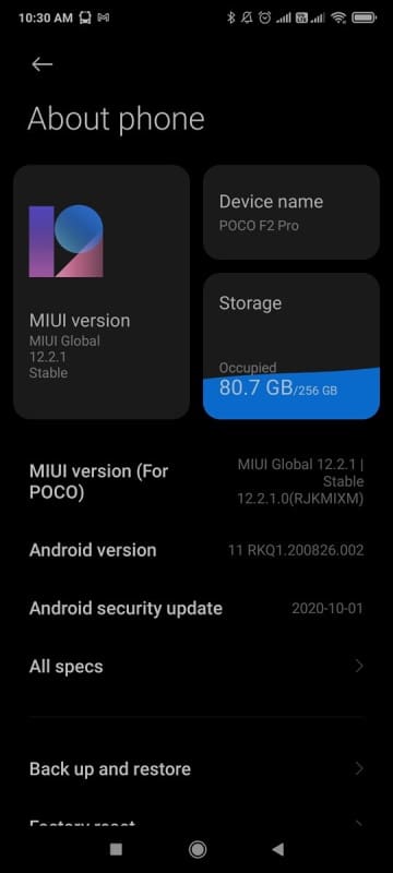 Poco F2 Pro recebe atualização oficial para o Android 11 com a MIUI 12 poco f2 pro atualizacao android 11