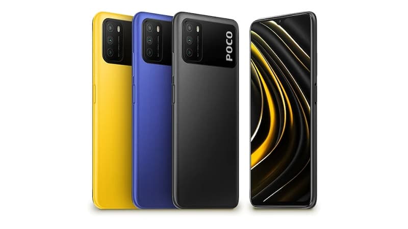 POCO M3 é lançado oficialmente com Snapdragon 662 e câmera tripla POCO M3 cores.
