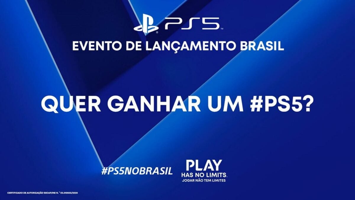 ps5 sorteio sony