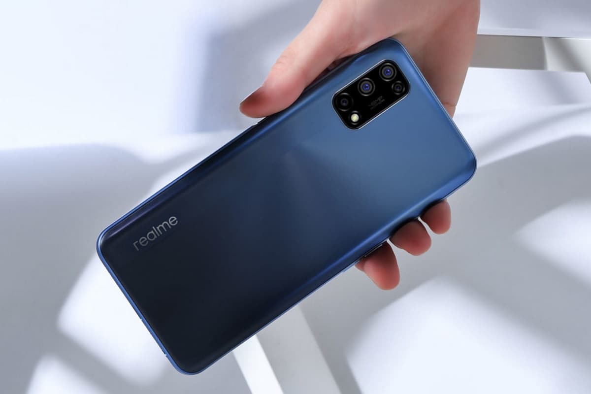 Realme 7 5G parte traseira.
