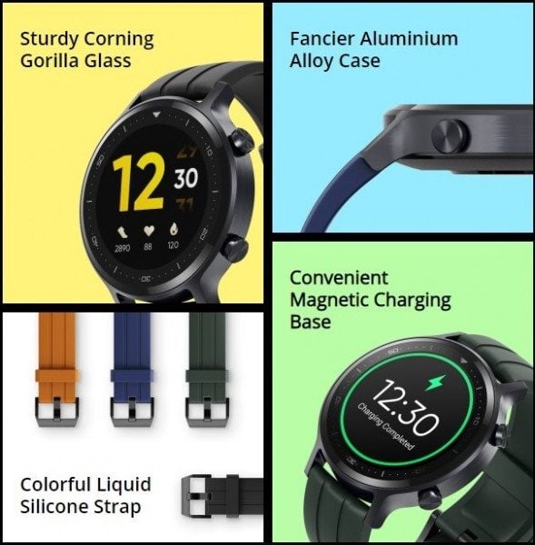 Realme Watch S é apresentado com oxímetro e autonomia de 15 dias realme watch s caracteristicas
