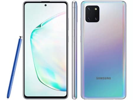 Os 10 melhores smartphones até R$ 2.200 para a Black Friday 2020 Samsung Galaxy Note 10 Lite.