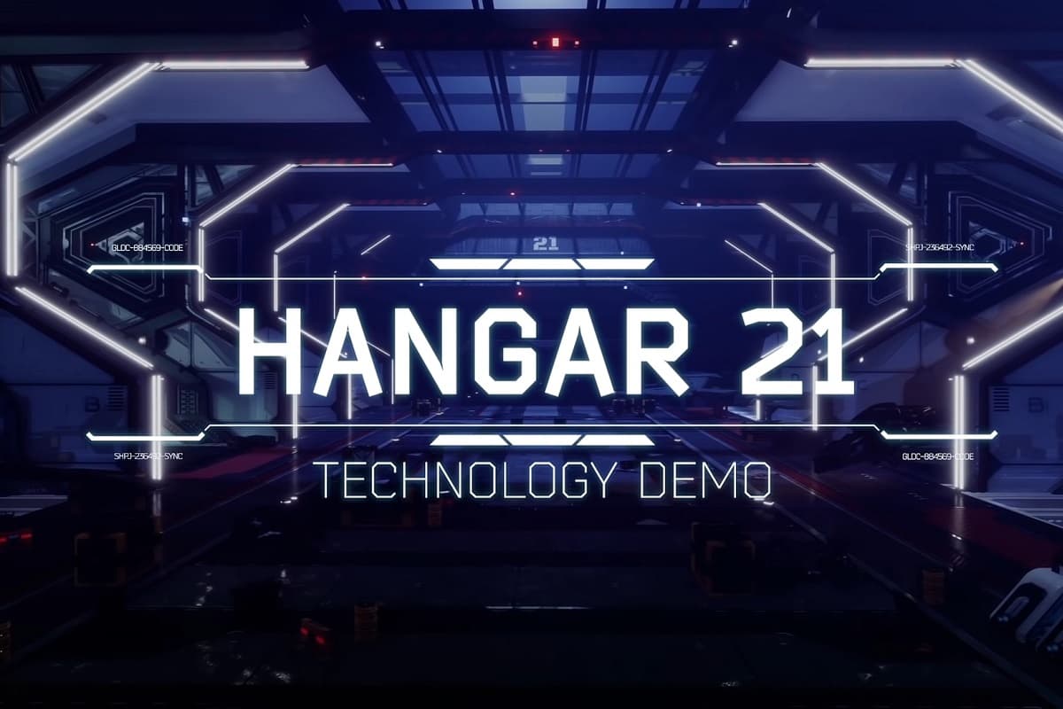 AMD Hangar 21 demo.