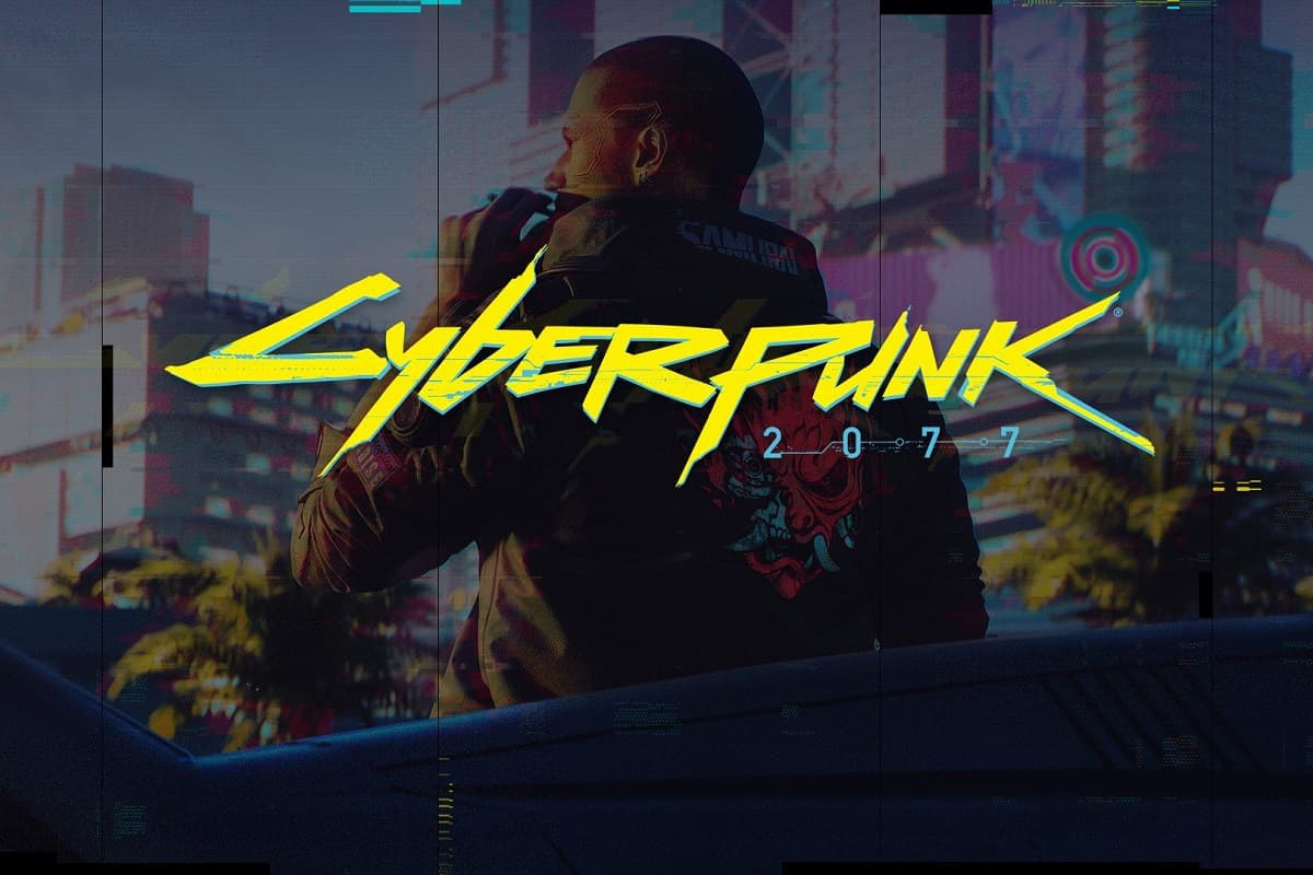 Cyberpunk 2077 imagem e logo.