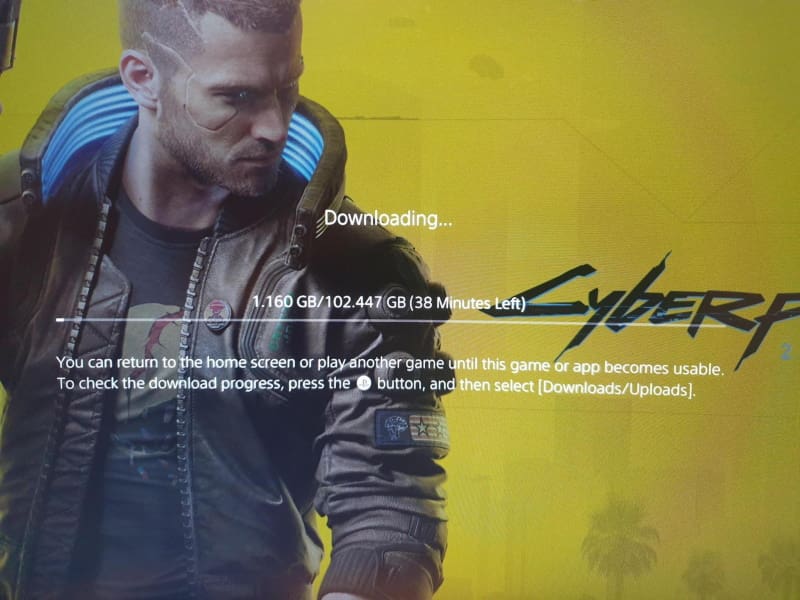 Cyberpunk 2077 ocupa 102 GB de armazenamento no PS4 em estréia cyberpunk 2077 no ps4