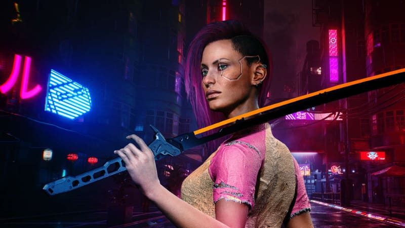 cyberpunk 2077 sword