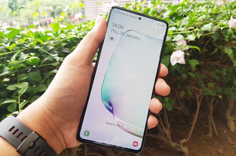 Galaxy Note 10 recebe One UI 3.0 estável baseada no Android 11 Tela Galaxy Note 10