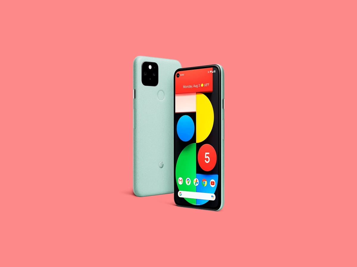 google pixel 5 mapeamento