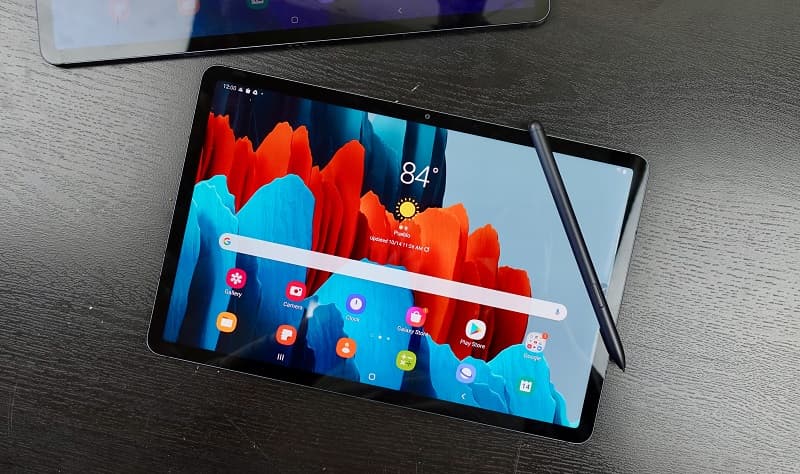 Galaxy Tab S7 atualização