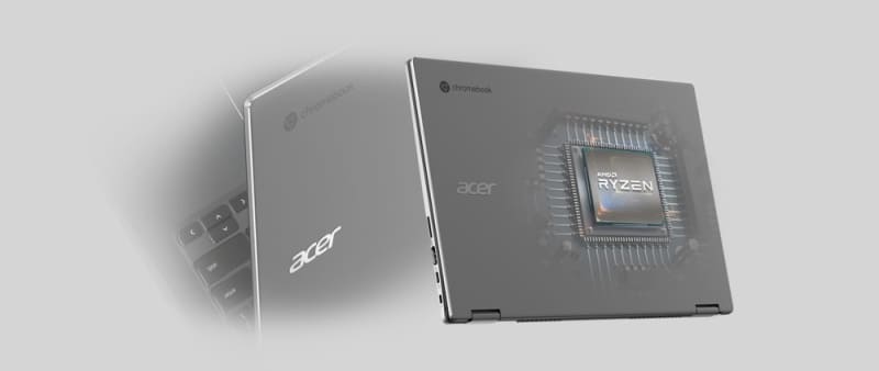 Acer Chromebook Spin 514 é lançado com os chips AMD Ryzen 3000C chromebook spin 514 processador