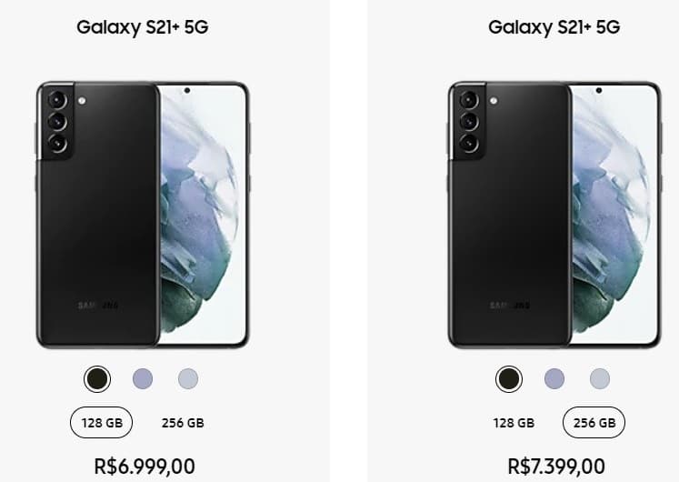 Galaxy S21 Plus: Preço do flagship no Brasil é vazado pela Samsung Preço Galaxy S21 Plus no Brasil