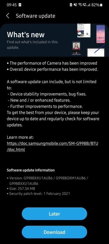 Linha Galaxy S21 ganha nova atualização com novas melhorias galaxy s21 atualizacao