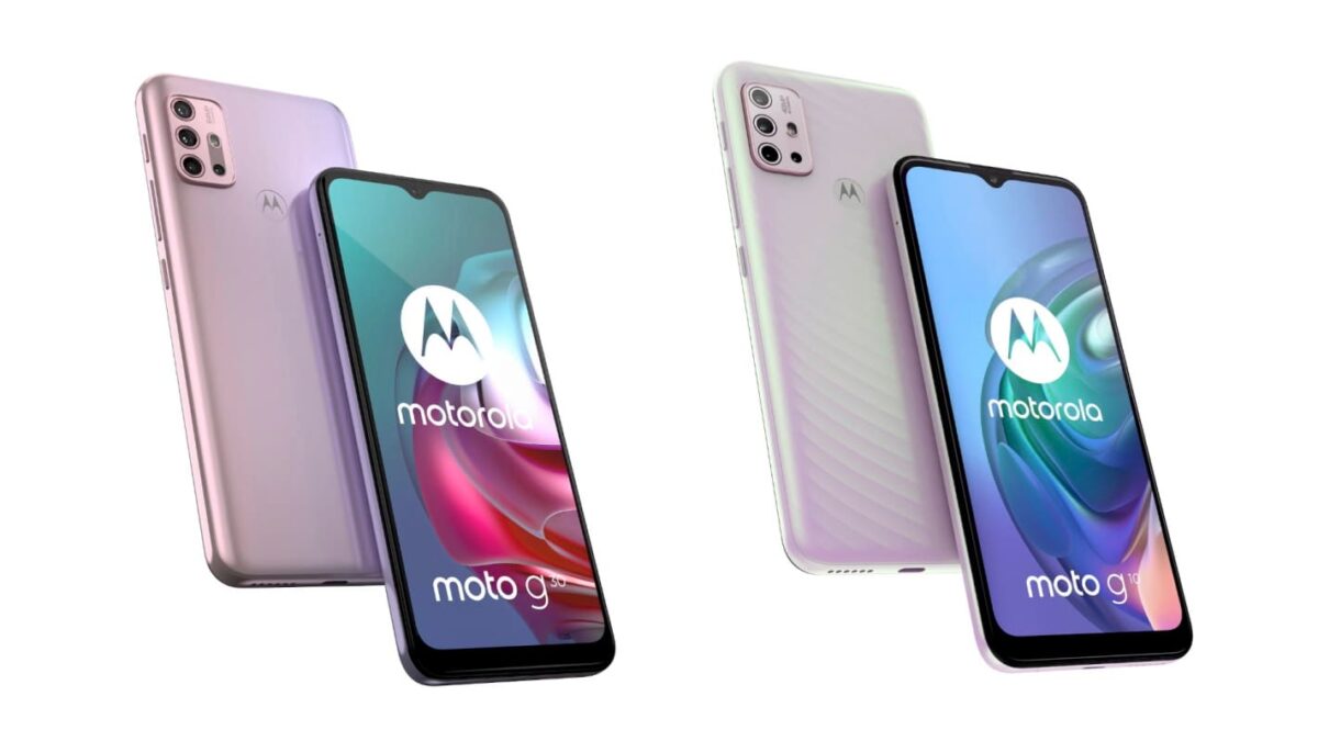 motorolas moto g10 e g30