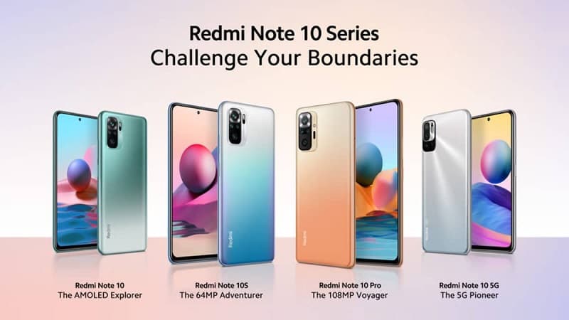Linha Redmi Note 10 chega ao mercado global em quatro variantes Lançamento global nova linha Redmi