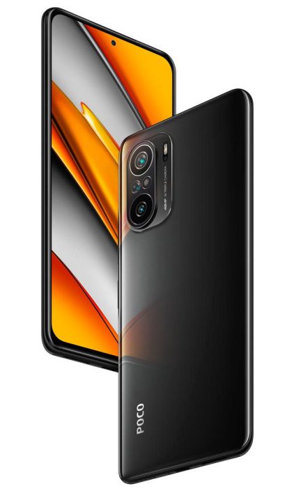 poco f3 tela e camera