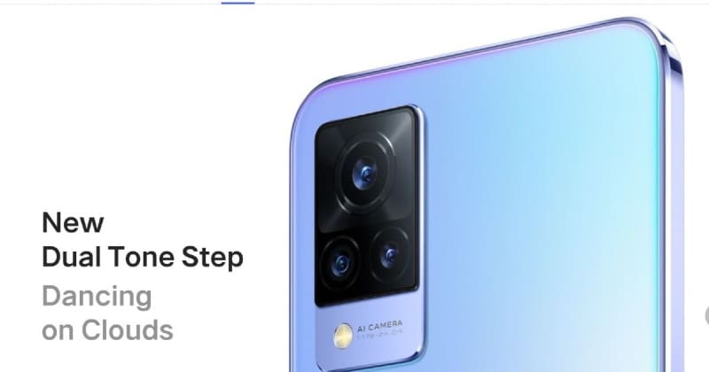 vivo s21 camera traseira