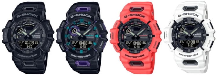 Casio G-SHOCK GBA900: Smartwatch é lançado oficialmente gshock gba900 cores