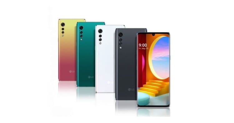 LG não lançará mais atualizações visuais para smartphones antigos lg velvet cores