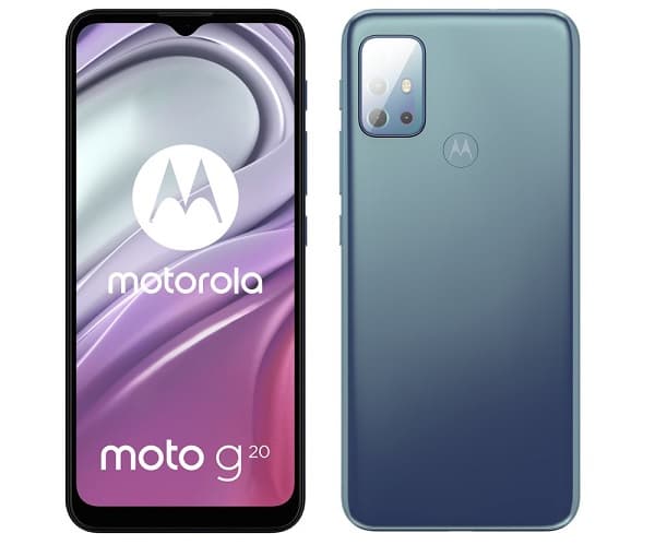 Moto G20 chega ao Brasil com Spreadtrum T700 e tela de 90 Hz Motorola Moto G20 azul