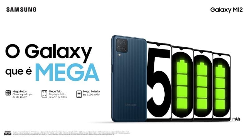 Galaxy M12: Confira as especificações e o preço do smartphone no Brasil galaxy m12 caracteristicas