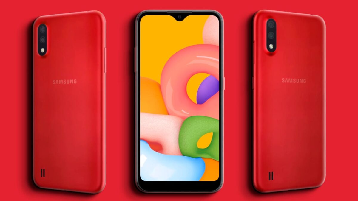 galaxy a01 vermelho