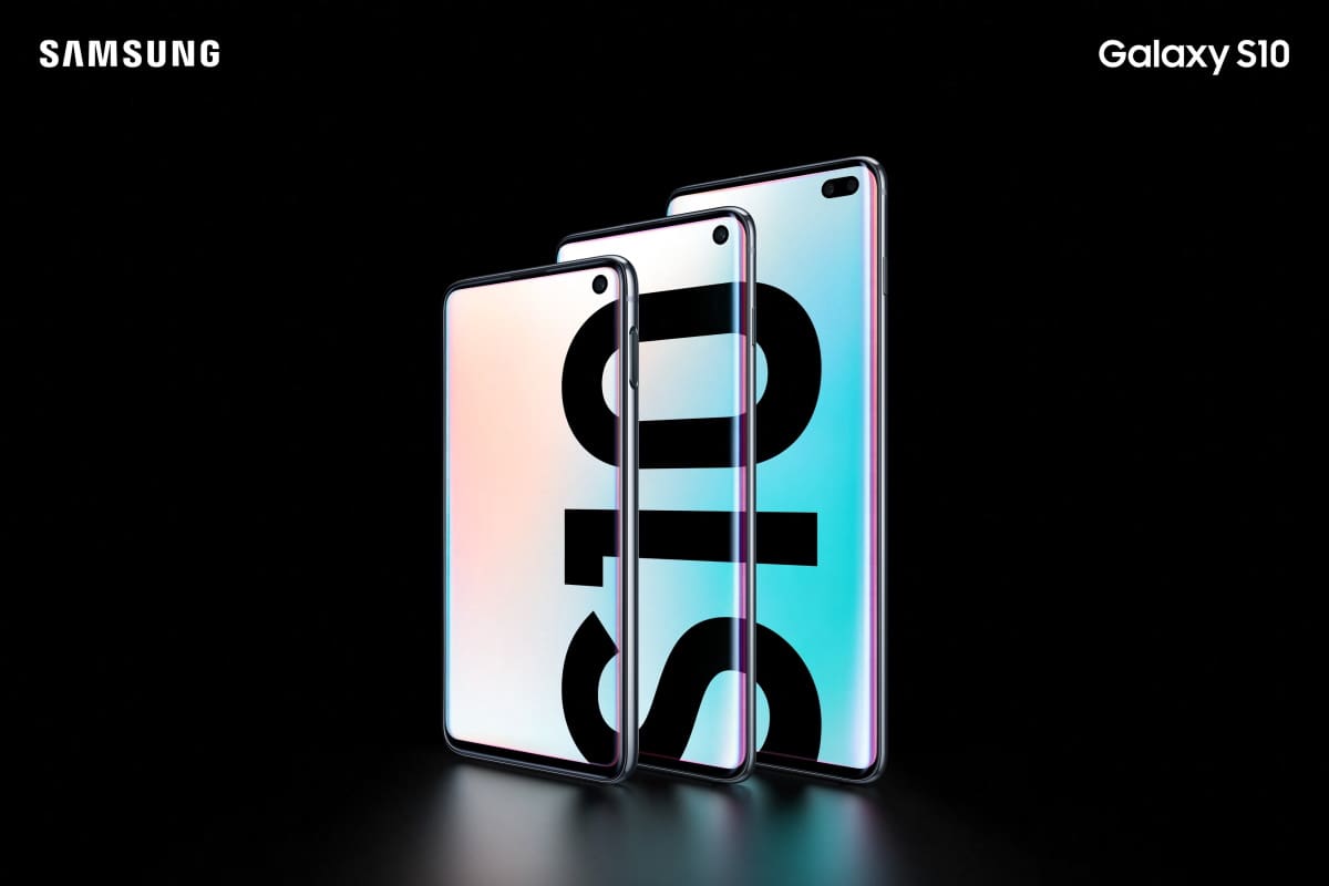galaxy s10 fundo preto