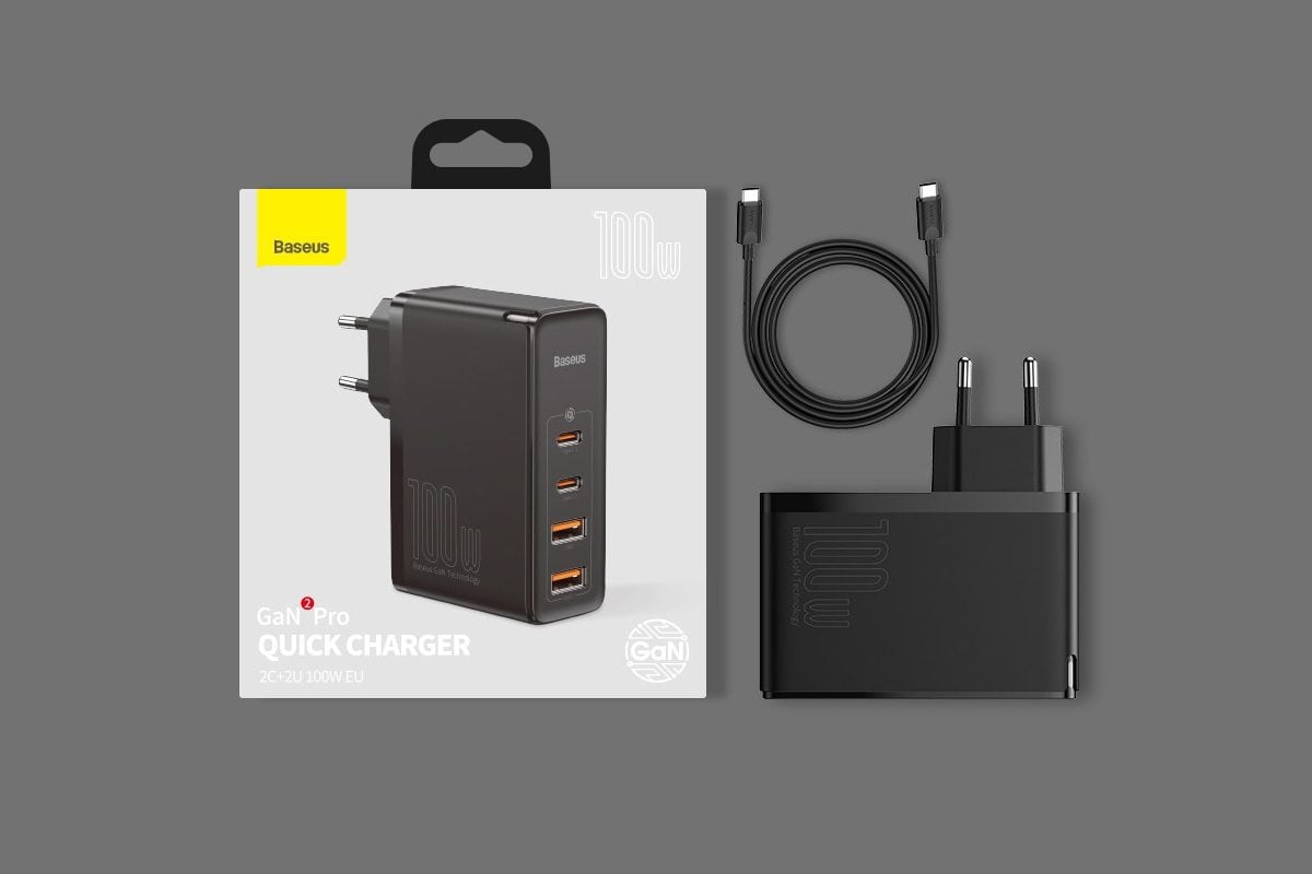 baseus gan charger 100w review