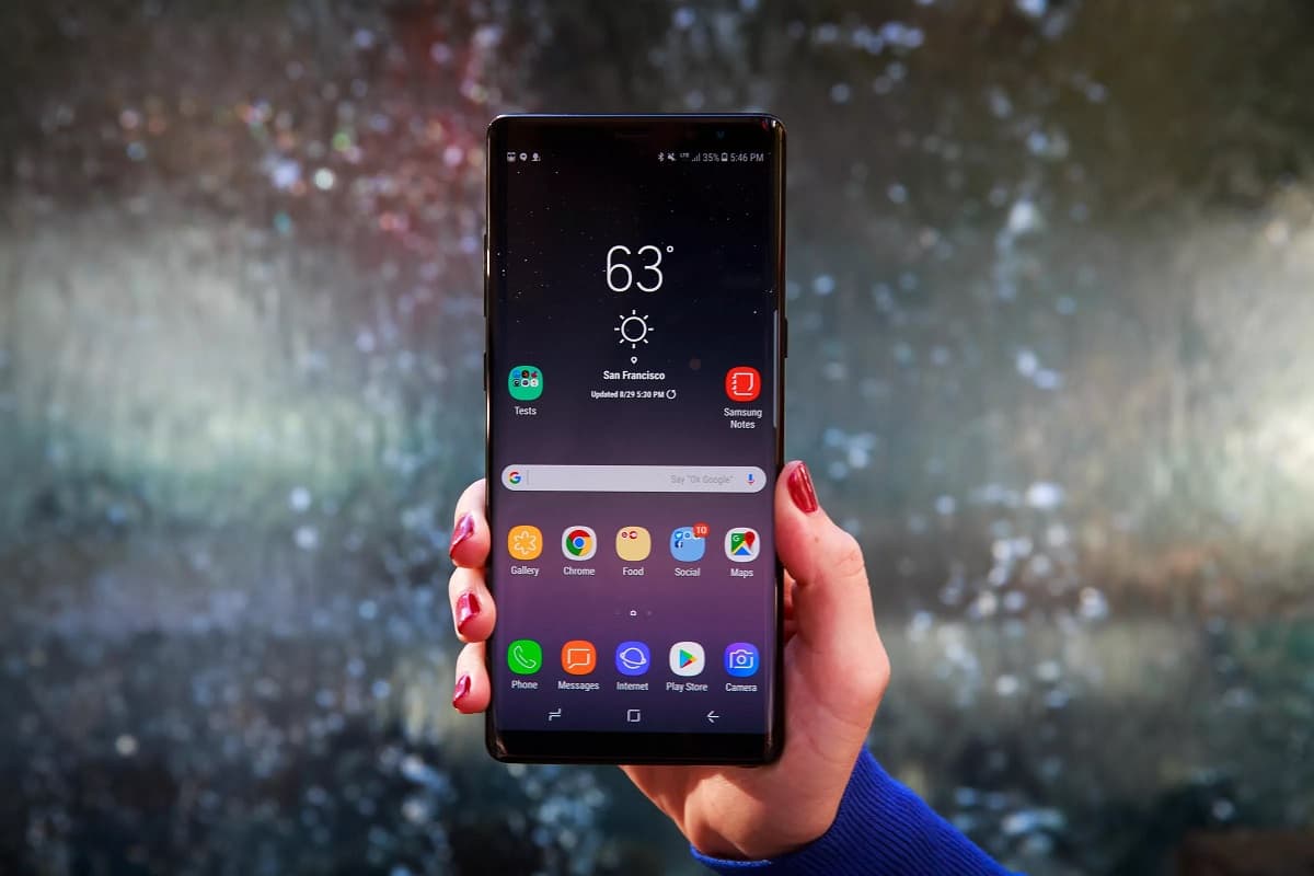 Novo update Samsung Galaxy Note 8