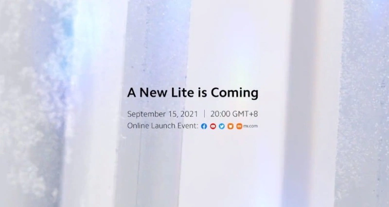 Xiaomi new lite is coming