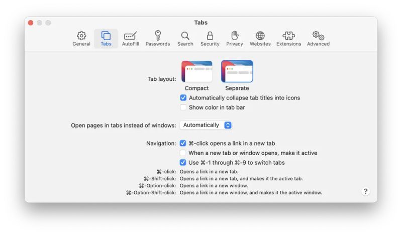 Safari 15: O que temos de novo na nova versão para MacOS apple safari 15 abas