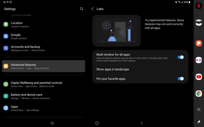 Linha Galaxy Tab S7 recebe atualização com funcionalidades da One UI 3.1.1 galaxy tab s7 atualizacao