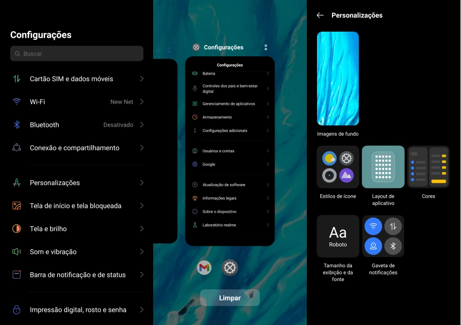 interface narzo 30 5g realme