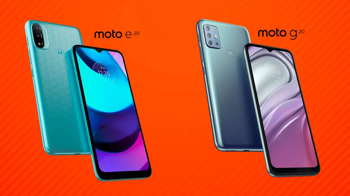 moto e20 e moto g20