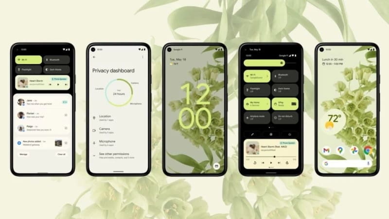 Android 12 é lançado oficialmente pela Google com a interface Material You android 12 privacidade