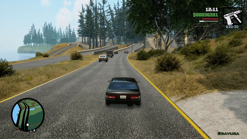 GTA Trilogy ganha novo visual graças a mod de texturas gta san andreas mod