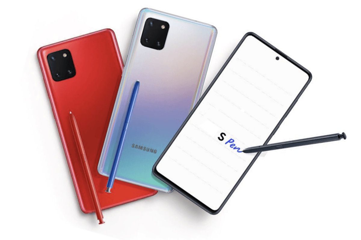 note 10 lite nova imagem