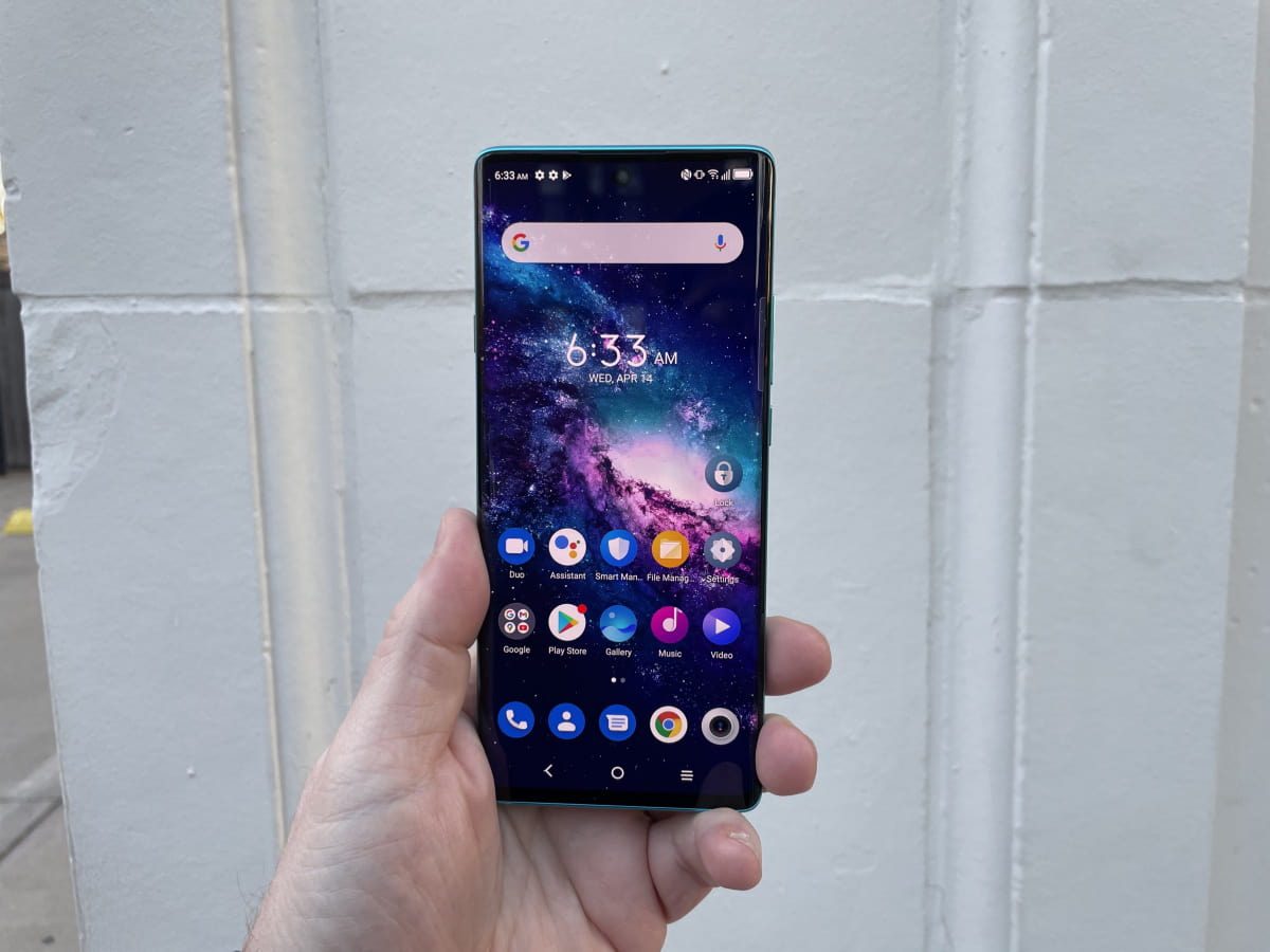 tcl 20 pro tela