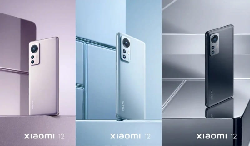 Xiaomi 12, 12X e 12 Pro: Saiba mais sobre os novos smartphones da empresa xiaomi 12 cores