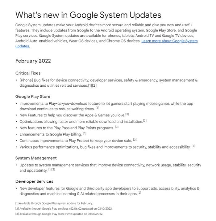Google detalha a atualização de segurança de fevereiro de 2022 Google divulga changelog do update de fevereiro 2022