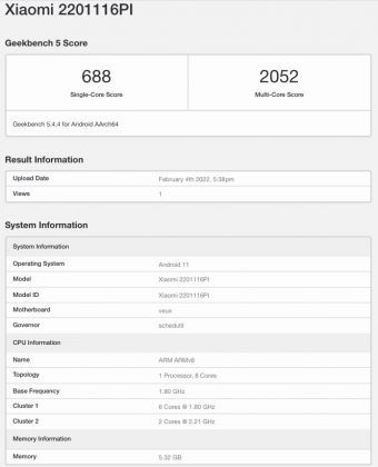 POCO X4 5G surge no Geekbench como uma versão do Redmi Note 11 Pro 5G geekbench poco x4 5g