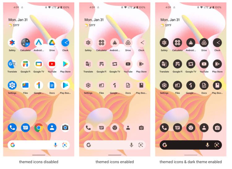 Android 13 já conta com prévia liberada, confira os novos recursos icones android 13